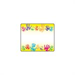 Name Tags Rainbow Handprints ~PKG 36