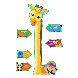 Bulletin Giraffe Growth Chart ~SET