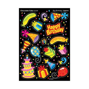 Stinky Stickers Big Birthday (Chocolate Cake) ~PKG 68