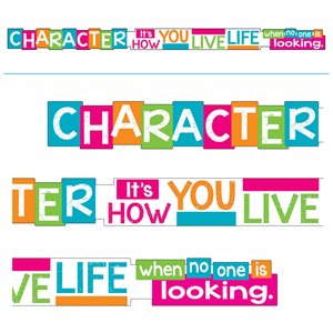 Banner Character is How You Live 10' ~EACH
